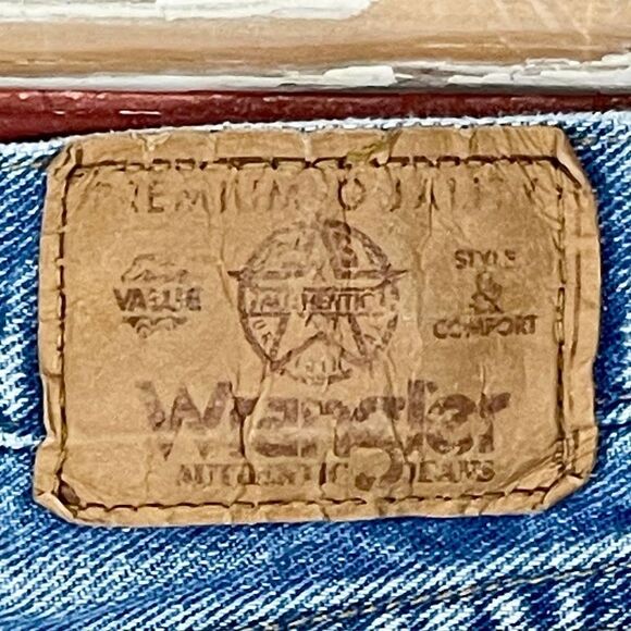 20w Youth 80s USA Vintage‎ Wrangler Jeans - Picture 3 of 8